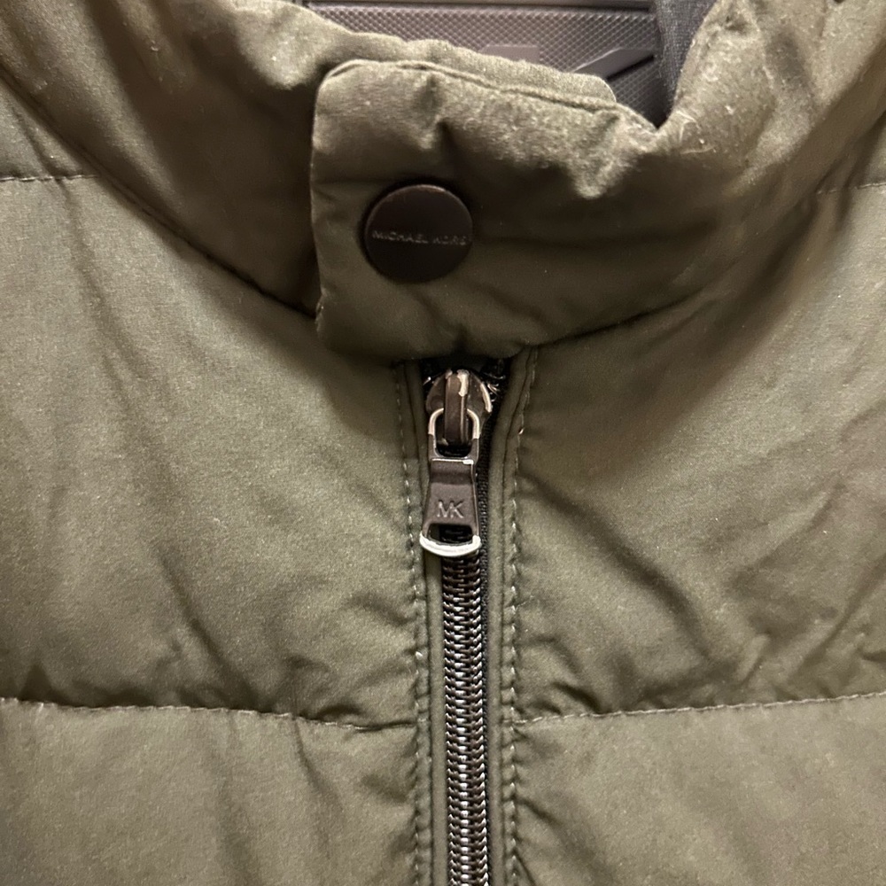 Michael Kors Men’s Down Jacket Green Sz M - Picture 3 of 14